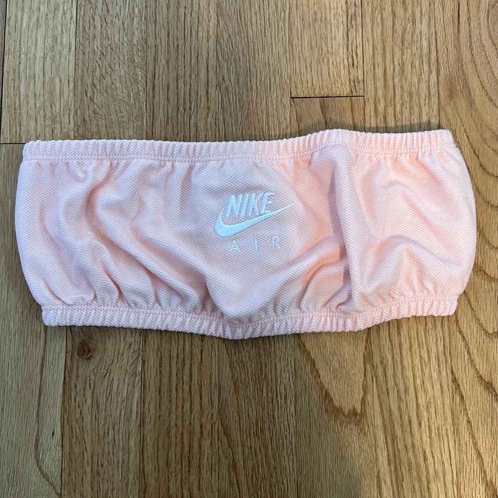 Nike strapless bandeau top